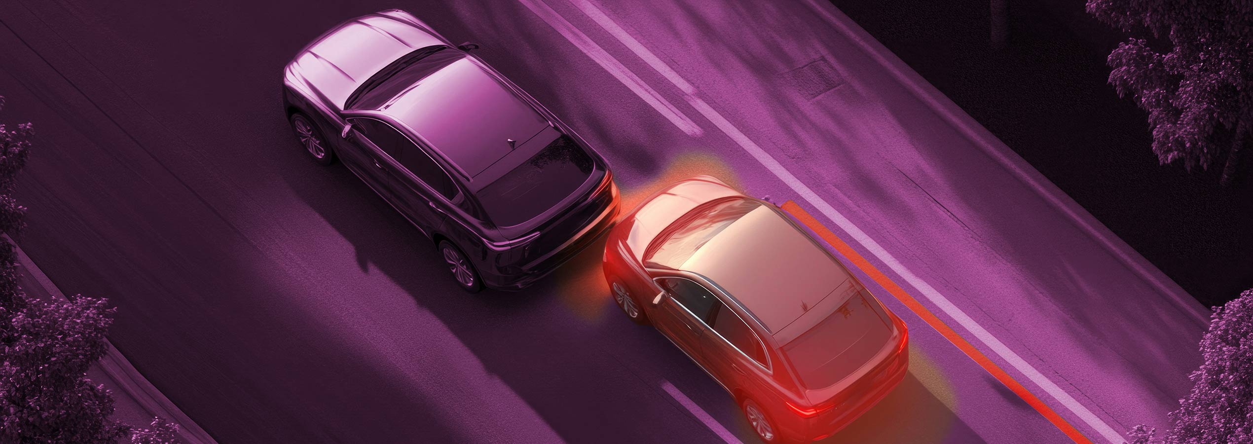 Auffahrendes Fahrzeug