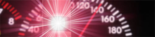 Geschwindigkeit im Tachometer
